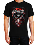 Fat Skeleton Helmet Bandana T Shirt - Fat Skeleton UK
