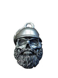 3D Beard & Helmet Skull Bell Guardian Angel Bell - Fat Skeleton UK