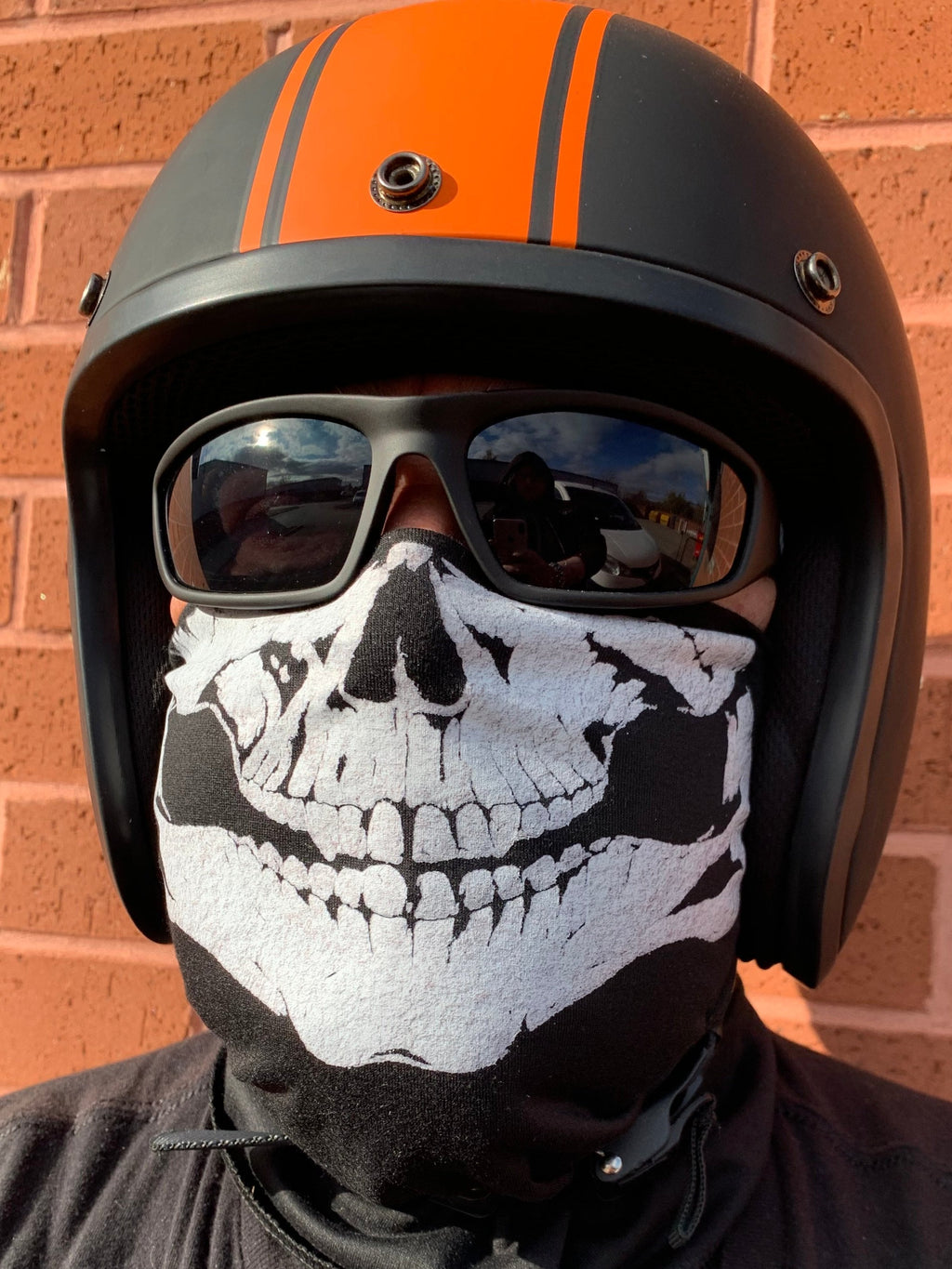Skull Jaw Face Mask by Fat Skeleton - Fat Skeleton UK