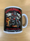 Fat Skeleton Unsupervised Biker Mug - Fat Skeleton UK