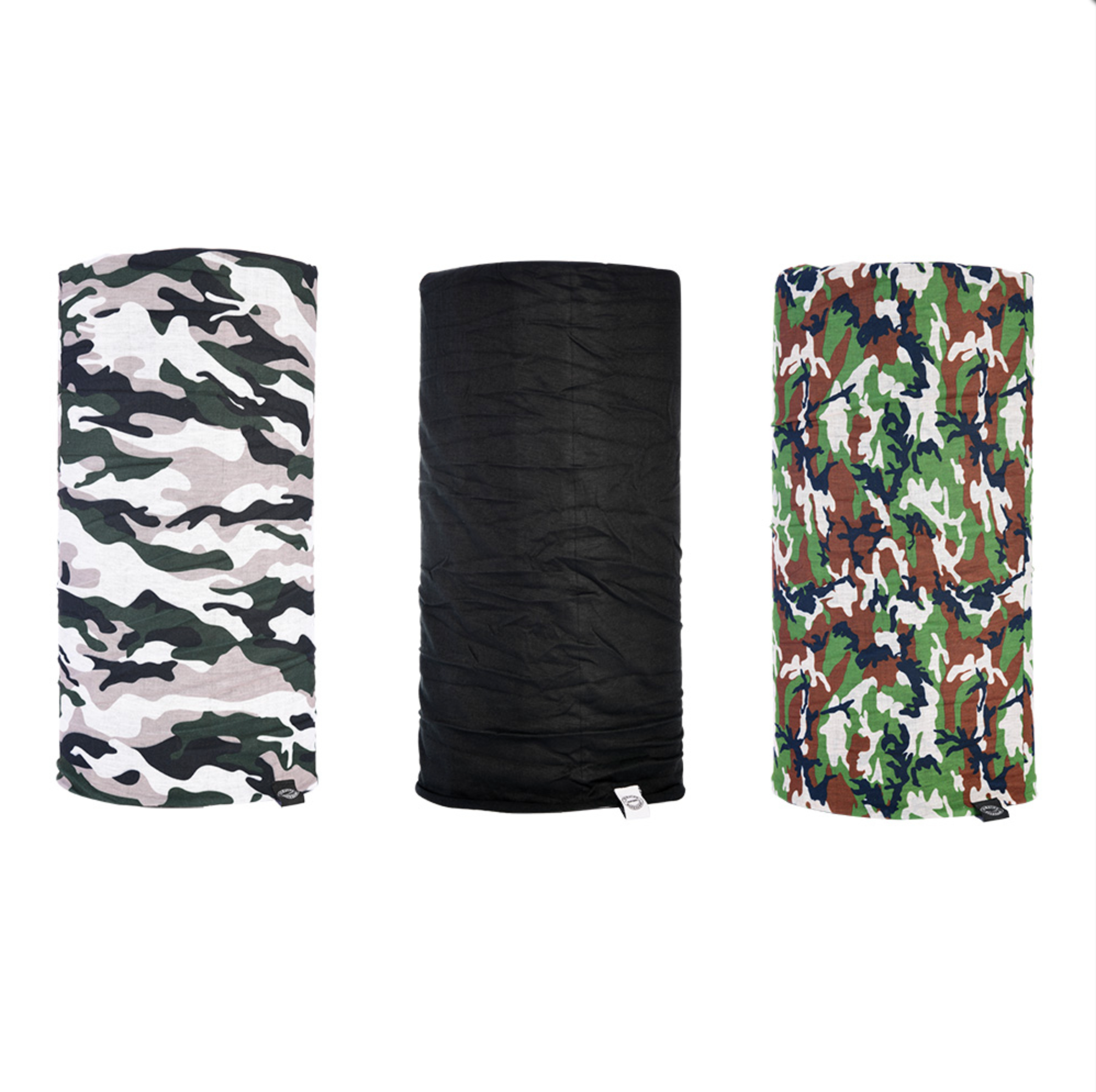 Oxford 'Comfy' Neck Tubes - 3 pack - Camo - Fat Skeleton UK