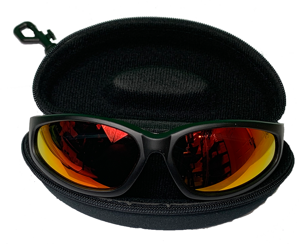 Fat Skeleton Daytona EVA Foam Padded Red G Tech Lens Sunglasses - Fat Skeleton UK