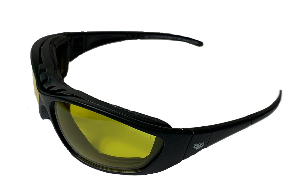 STURGIS 24 Removable EVA Foam Padded Yellow to Dark Reactalite - Fat Skeleton UK