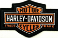 Genuine Harley Davidson Old School Design Bar & Shield Logo SEW ON PATCH - Fat Skeleton UK