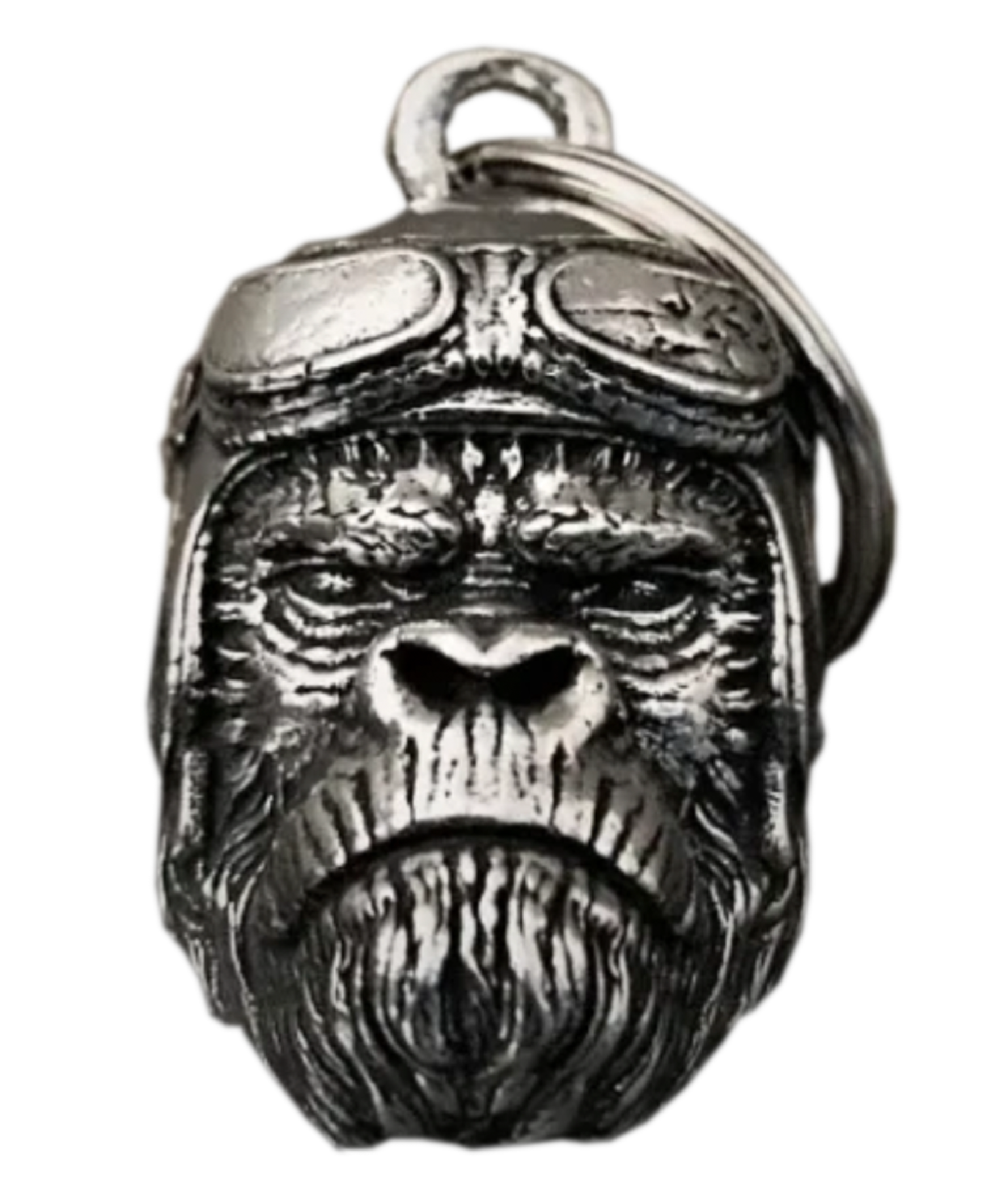 3D Biker Gorilla Guardian Angel Bell - Fat Skeleton UK