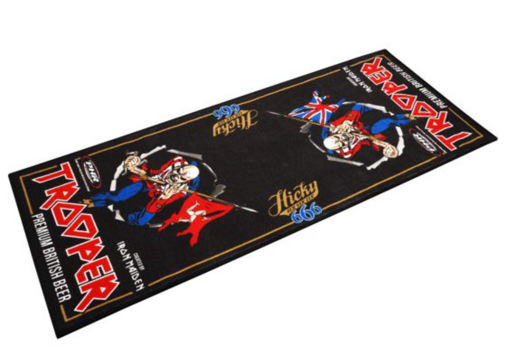 Iron Maiden 666 Trooper Garage Mat - Fat Skeleton UK