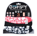 Oxford 'Comfy' Neck Tubes - 3 pack - Skulls - Fat Skeleton UK