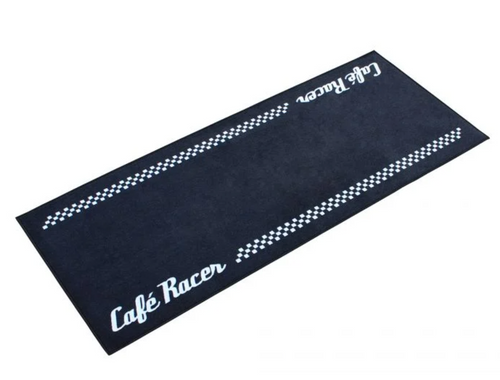 Cafe Racer Biker Garage Mat - Fat Skeleton UK