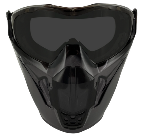 Cyborg Urban Mask & Goggles for Open Face Helmet - Fat Skeleton UK