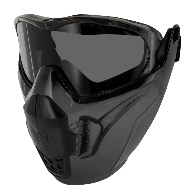 Cyborg Urban Mask & Goggles for Open Face Helmet - Fat Skeleton UK