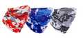Bike-It  Neck Tubes - 6 pack - 3 Digital Urban Camo Designs & 3 Skull Designs - Fat Skeleton UK