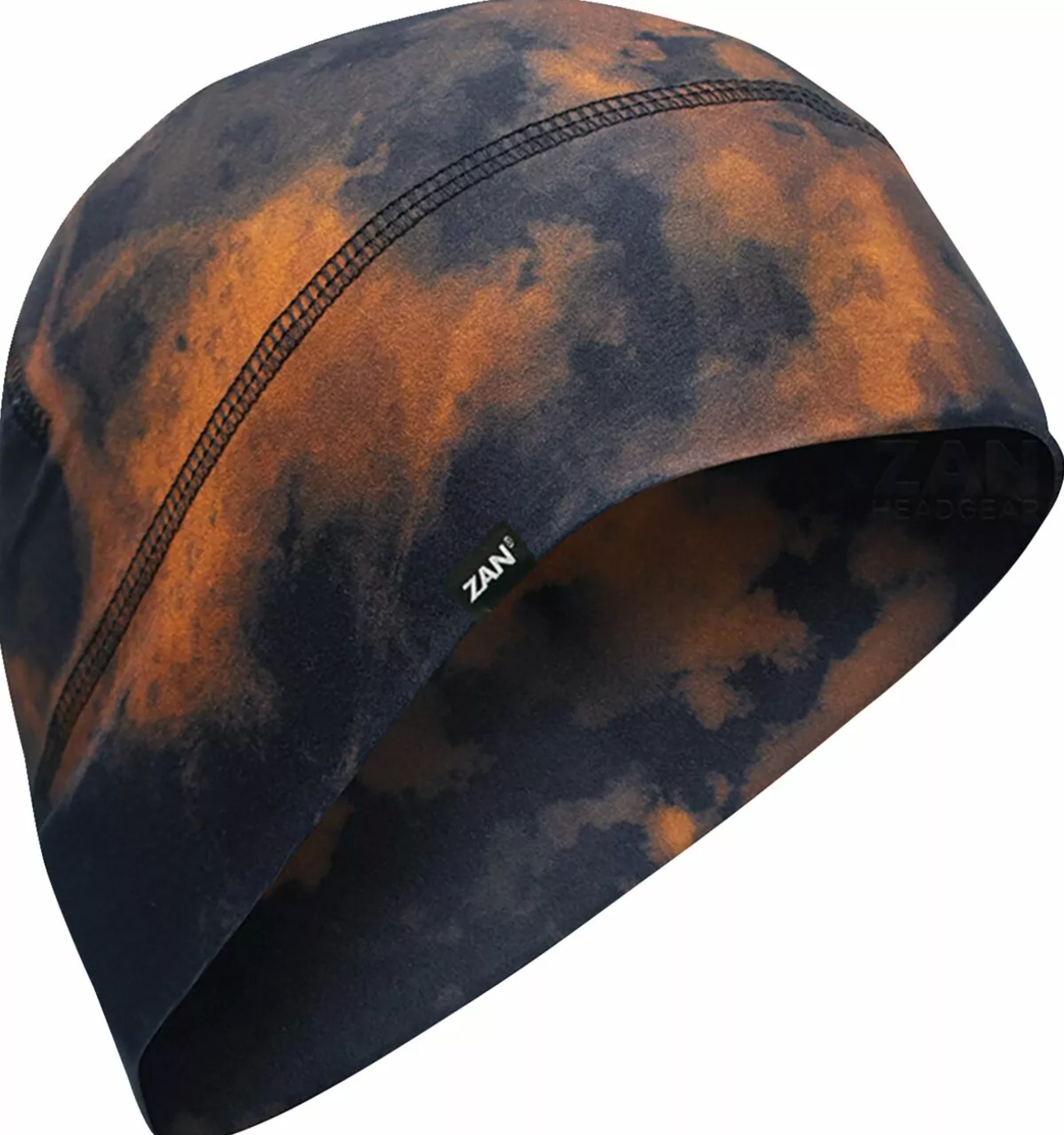 Zan Rust Brown Tie Die Beanie - Fat Skeleton UK