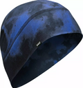 Zan Blue Tie Die Beanie - Fat Skeleton UK