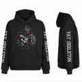 Fat Skeleton Top Hat Skull Logo Hoodie - Fat Skeleton UK