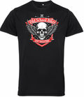 Fat Skeleton Old School Biker T Shirt - Fat Skeleton UK