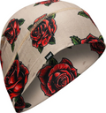 Zan Tattoo Roses Beanie - Fat Skeleton UK