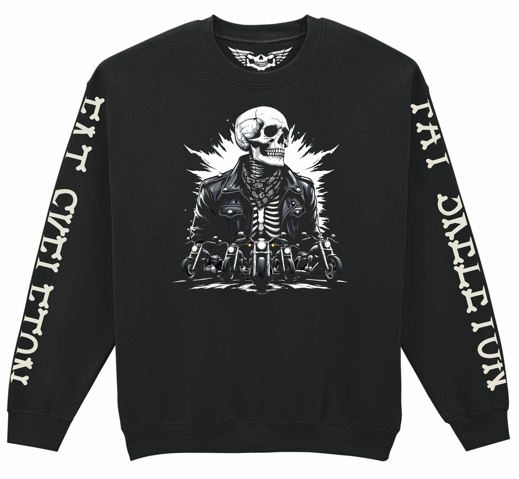 Fat Skeleton Brando Skeleton Sweatshirt - Fat Skeleton UK
