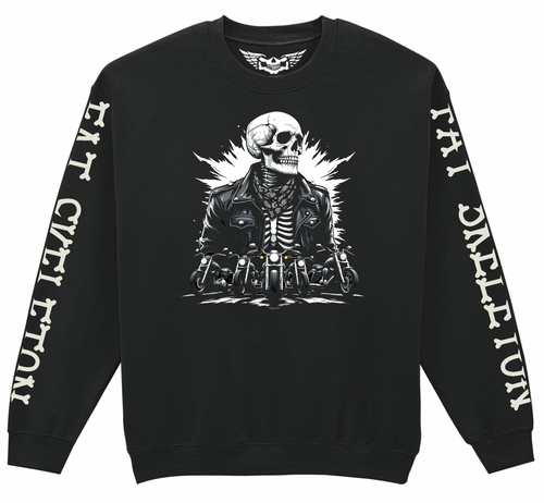Fat Skeleton Brando Skeleton Sweatshirt - Fat Skeleton UK