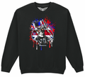 Fat Skeleton Union Jack Top Hat Skull Sweatshirt - Fat Skeleton UK