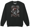 Fat Skeleton Loud Pipes Save Lives Sweatshirt - Fat Skeleton UK