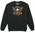 Fat Skeleton Fast Bikes Loud Pipes Sweatshirt - Fat Skeleton UK
