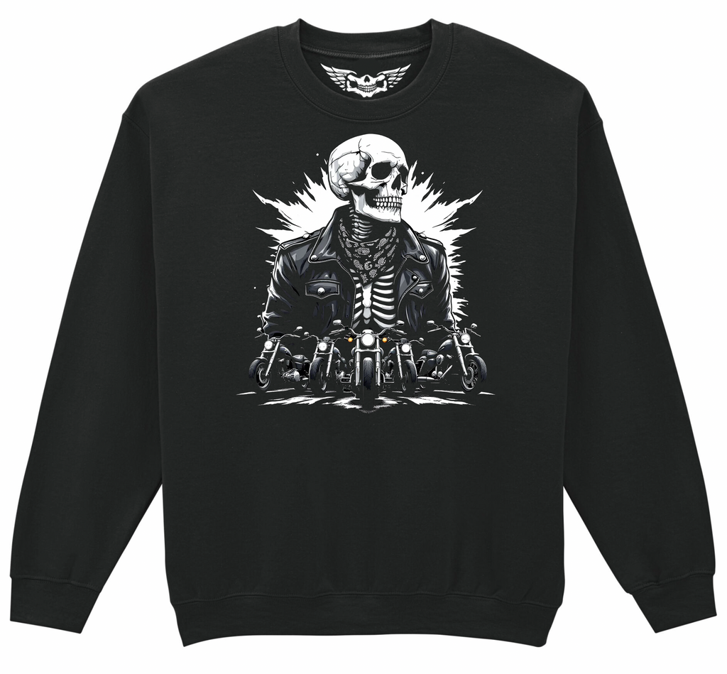 Fat Skeleton Brando Skeleton Sweatshirt - Fat Skeleton UK