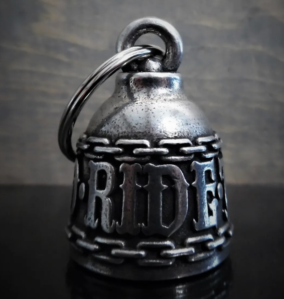 3D Live to Ride Bell Guardian Angel Bell - Fat Skeleton UK