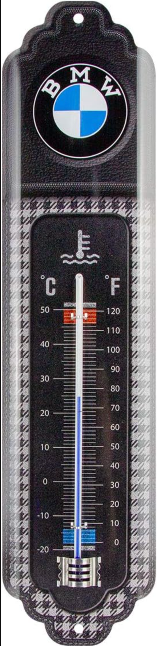 BMW Moto Logo Wall Thermometer - Fat Skeleton UK