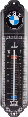 BMW Moto Logo Wall Thermometer - Fat Skeleton UK