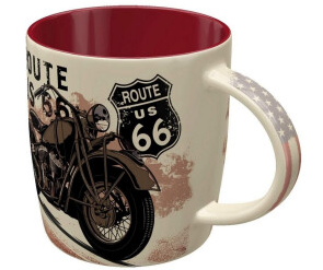 Route 66 Bike Map Mug - Fat Skeleton UK