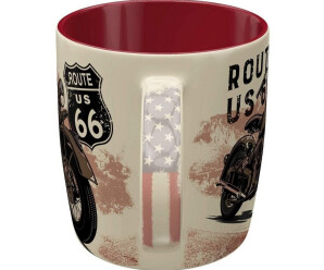 Route 66 Bike Map Mug - Fat Skeleton UK