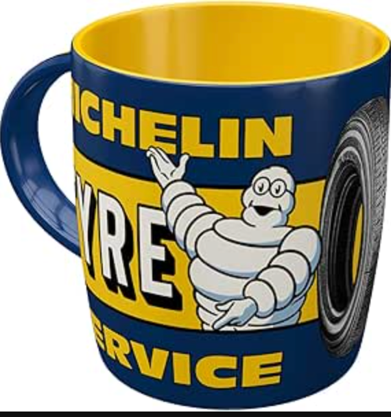 Michelin Tyre Service Mug - Fat Skeleton UK
