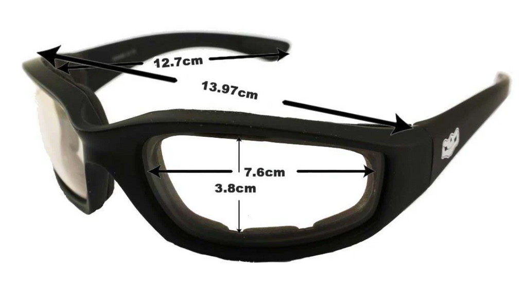 Fat Skeleton Daytona EVA Foam Padded Red G Tech Lens Sunglasses - Fat Skeleton UK