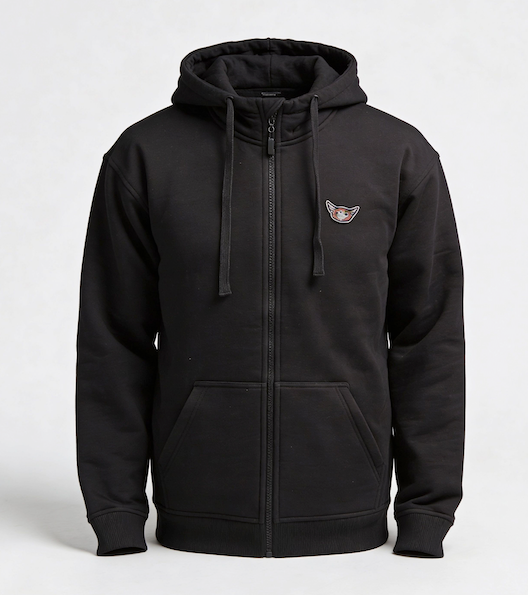 'Interstate 95' AA Rated Armoured Rider Hoodie by Fat Skeleton - Fat Skeleton UK