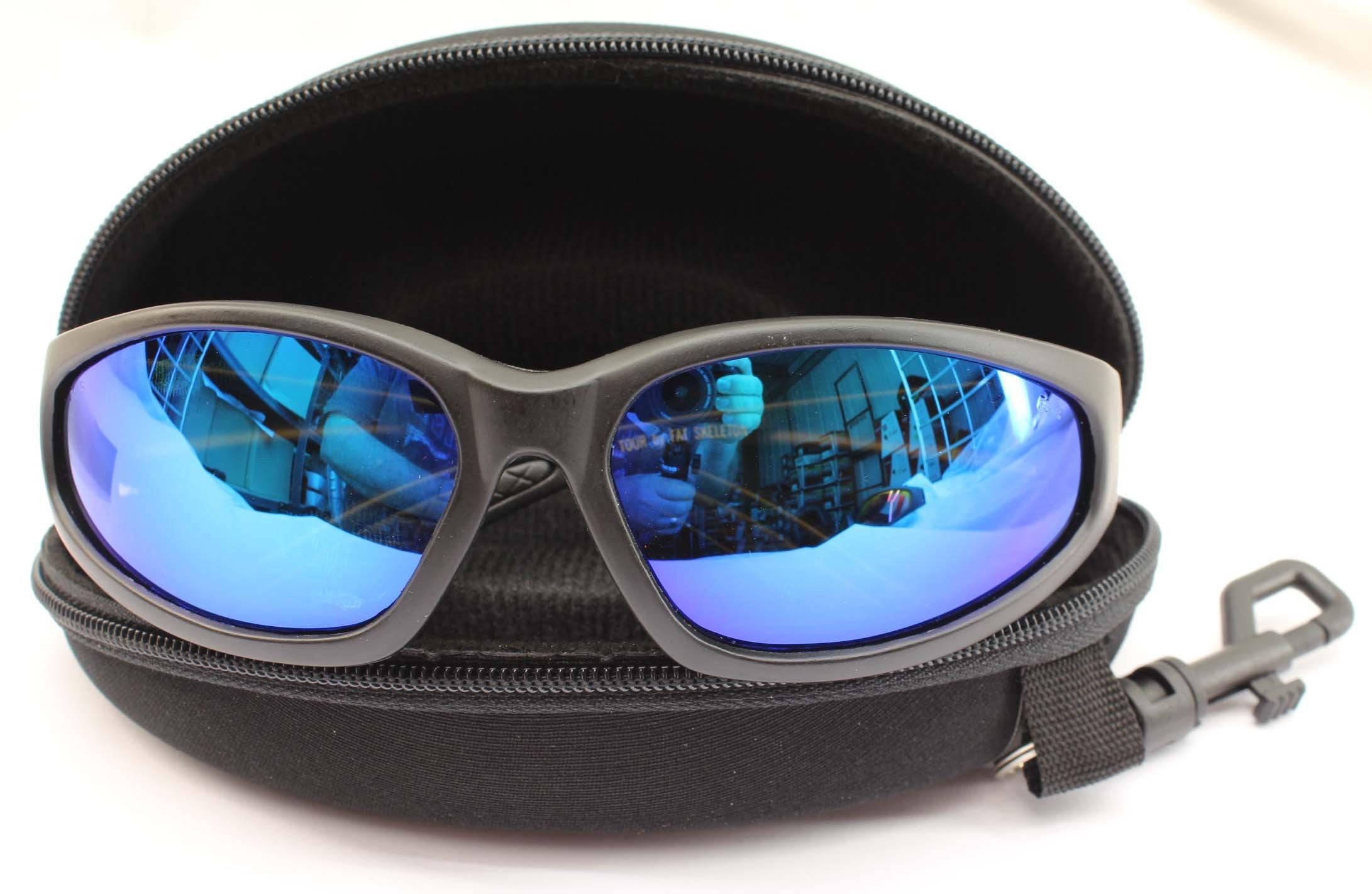 Grand Tour Foam Padded G Tech Blue Lens by Fat Skeleton, Eyewear - Fat Skeleton UK