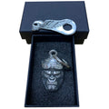 3D Biker Gorilla Guardian Angel Bell with Skull Bell Hanger & Gift Box - Fat Skeleton UK