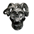 3D Horn Demon Skull Guardian Angel Bell - Fat Skeleton UK