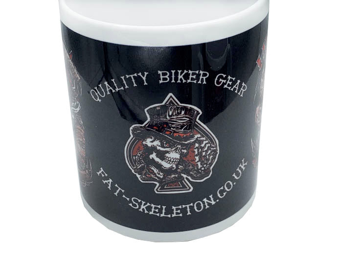 Fat Skeleton Bandana Skull Mug - Fat Skeleton UK