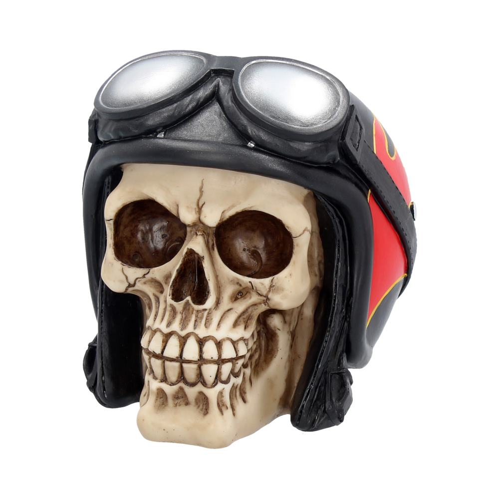 Hell Fire Biker Skull - Fat Skeleton UK