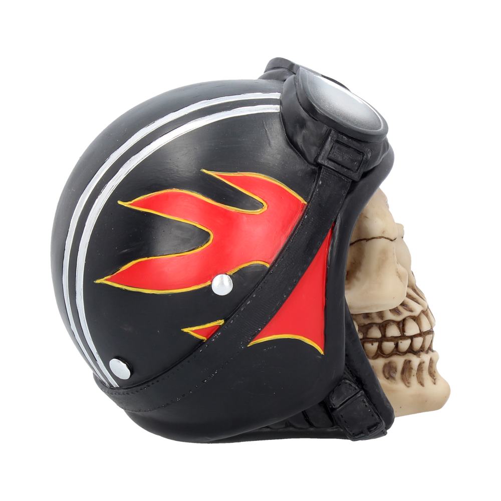 Hell Fire Biker Skull - Fat Skeleton UK