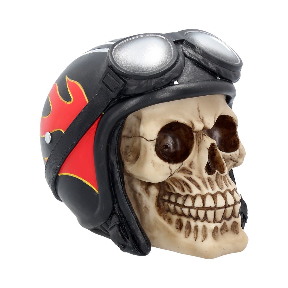 Hell Fire Biker Skull - Fat Skeleton UK